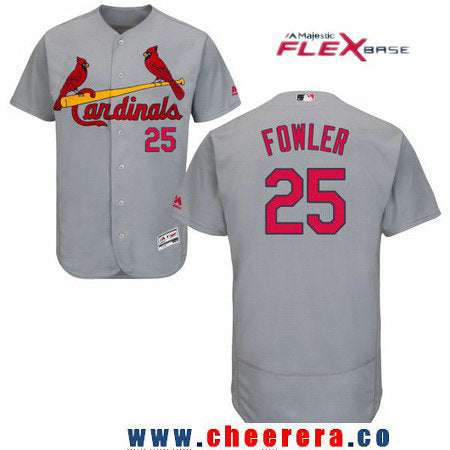 Dexter Fowler St. Louis Cardinals gray Road jersey