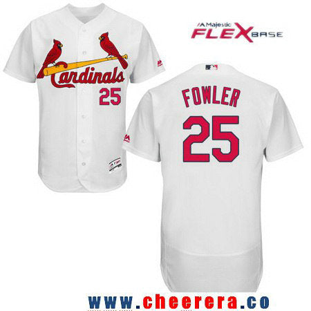 Dexter Fowler St. Louis Cardinals white Home jersey