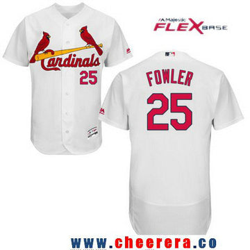 Dexter Fowler St. Louis Cardinals white Home jersey