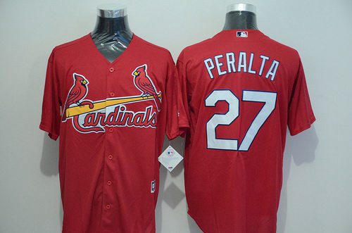 Jhonny Peralta St. Louis Cardinals red jersey