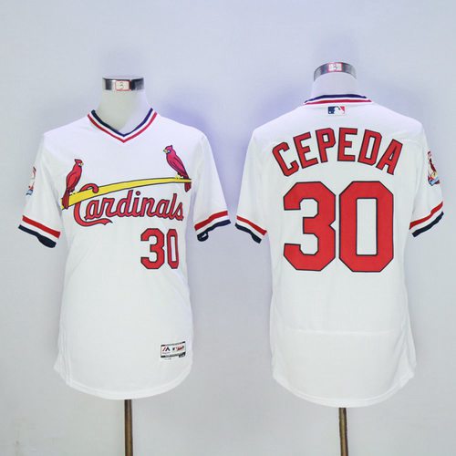 Orlando Cepeda St. Louis Cardinals white jersey