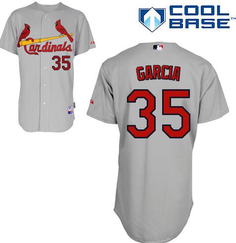 Greg Garcia St. Louis Cardinals gray Road jersey
