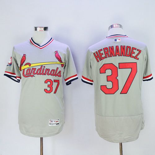 Keith Hernandez St. Louis Cardinals gray jersey