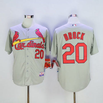 Brock Gary Cool Base St. Louis Cardinals jersey