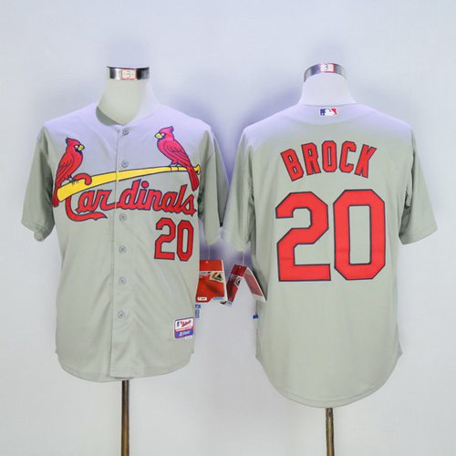 Brock Gary Cool Base St. Louis Cardinals jersey