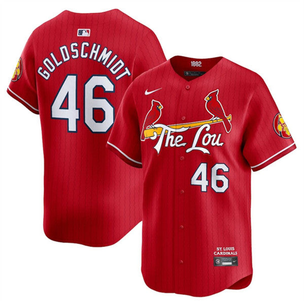 Paul Goldschmidt St. Louis Cardinals red City Connect jersey