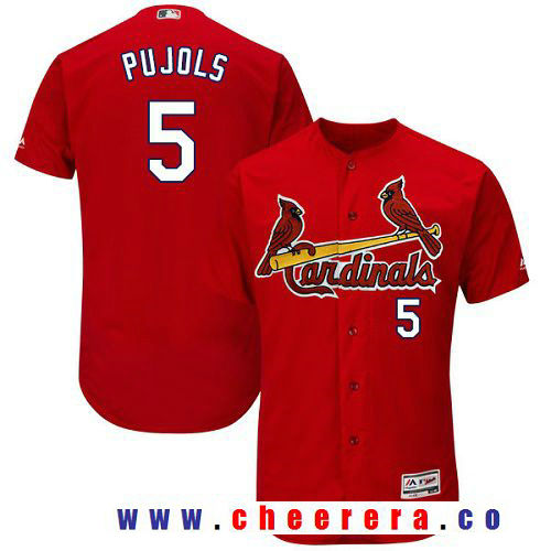 Albert Pujols St. Louis Cardinals red Alternate jersey