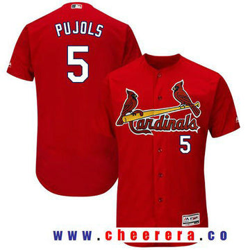 Albert Pujols St. Louis Cardinals red Alternate jersey
