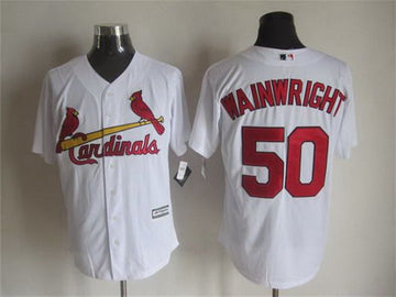 Adam Wainwright St. Louis Cardinals white Home jersey