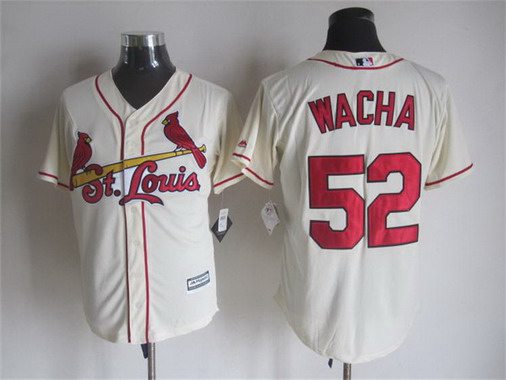 Michael Wacha St. Louis Cardinals cream Alternate jersey