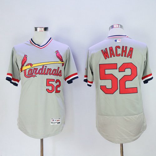 Michael Wacha St. Louis Cardinals gray jersey