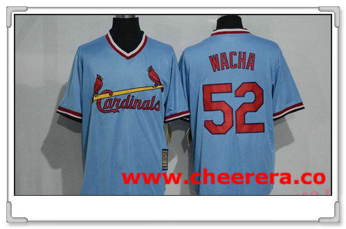 Michael Wacha St. Louis Cardinals blue Cooperstown jersey