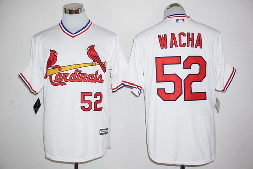 Michael Wacha St. Louis Cardinals white jersey