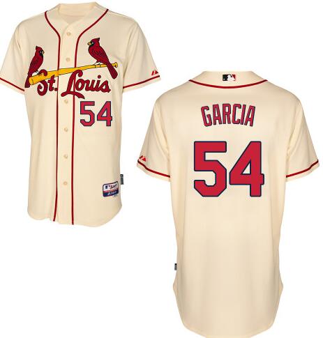 Jaime Garcia St. Louis Cardinals cream jersey