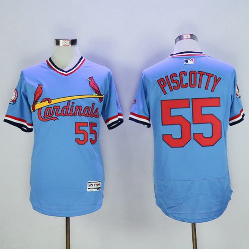 Stephen Piscotty St. Louis Cardinals blue jersey