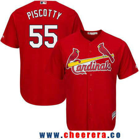 Stephen Piscotty St. Louis Cardinals red jersey