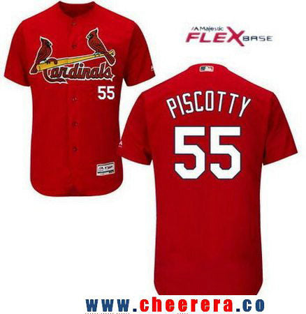 Stephen Piscotty St. Louis Cardinals red jersey