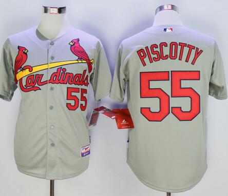 Stephen Piscotty St. Louis Cardinals gray Road jersey