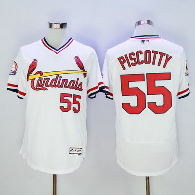 Stephen Piscotty St. Louis Cardinals white jersey