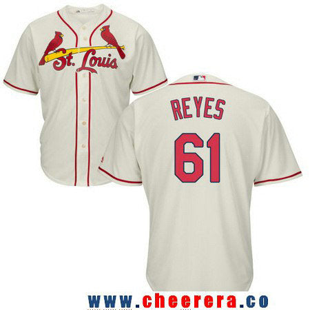 Alex Reyes St. Louis Cardinals cream jersey
