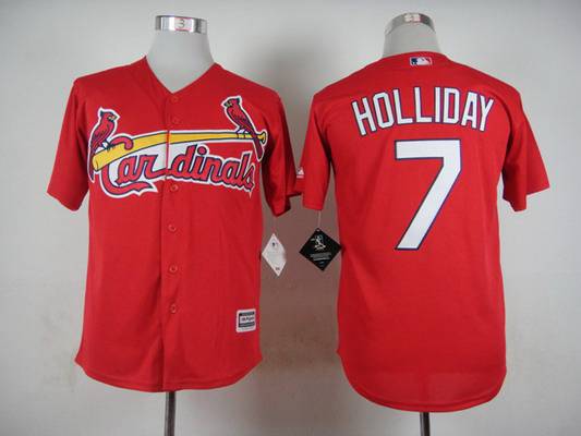 Matt Holliday St. Louis Cardinals red jersey