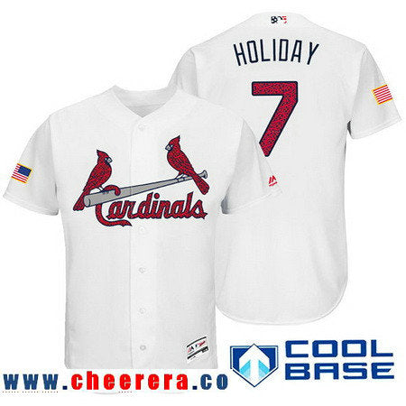 Matt Holliday St. Louis Cardinals white Fashion jersey