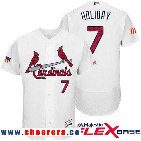 Matt Holliday St. Louis Cardinals white Fashion jersey