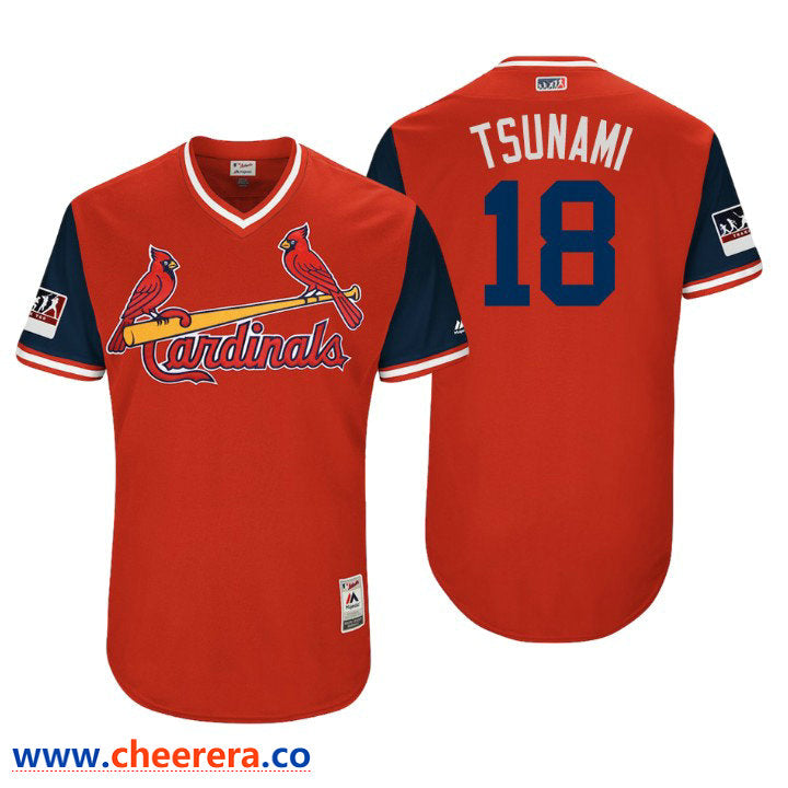 St. Louis Cardinals red Authentic jersey