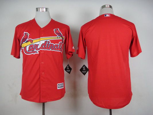 Custom St. Louis Cardinals red jersey