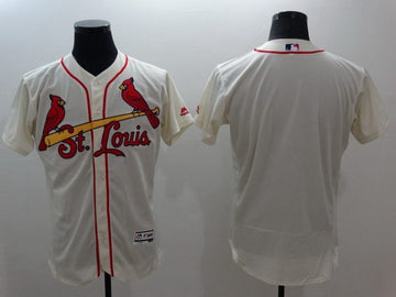Custom St. Louis Cardinals cream jersey
