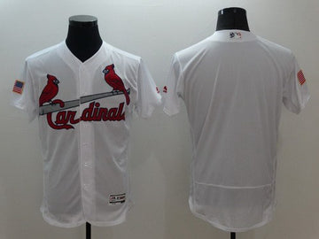 Custom St. Louis Cardinals white Fashion jersey