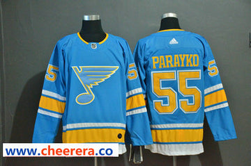 Colton Parayko St. Louis Blues blue jersey