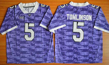 LaDainian Tomlinson TCU Horned Frogs purple Limited jersey