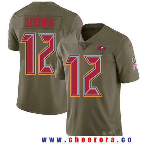 Chris Godwin Tampa Bay Buccaneers olive Salute To Service jersey