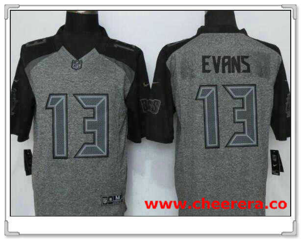 Mike Evans Tampa Bay Buccaneers gray Limited jersey