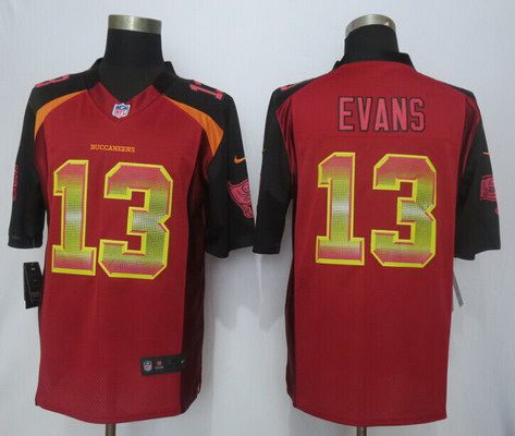 Mike Evans Tampa Bay Buccaneers red Fashion jersey