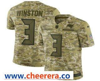 Jameis Winston Tampa Bay Buccaneers camo Salute To Service jersey