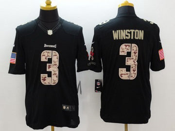 Jameis Winston Tampa Bay Buccaneers black Salute To Service jersey