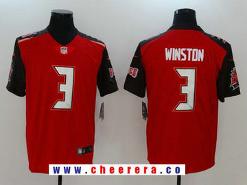 Jameis Winston Tampa Bay Buccaneers red Vapor jersey