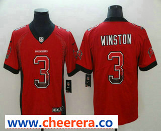 Jameis Winston Tampa Bay Buccaneers red Color Rush jersey