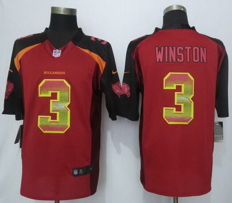 Jameis Winston Tampa Bay Buccaneers red Fashion jersey
