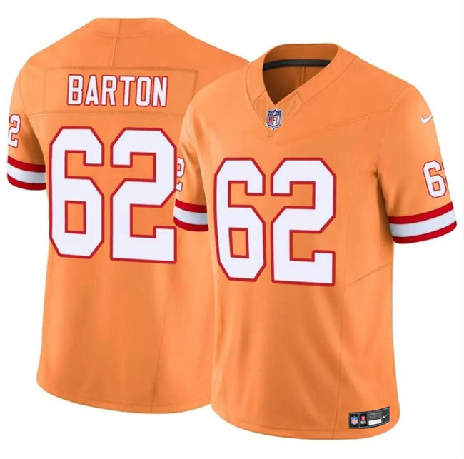 Graham Barton Tampa Bay Buccaneers orange Limited jersey