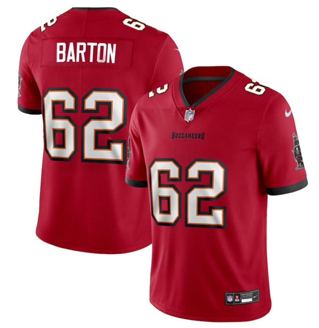 Graham Barton Tampa Bay Buccaneers red Vapor jersey