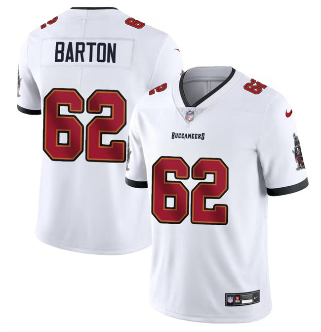 Graham Barton Tampa Bay Buccaneers white Vapor jersey