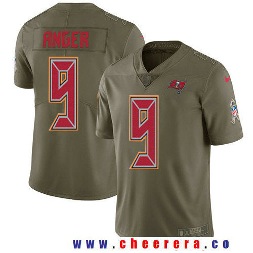 Bryan Anger Tampa Bay Buccaneers olive Salute To Service jersey