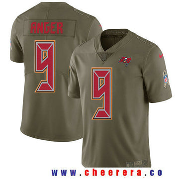 Bryan Anger Tampa Bay Buccaneers olive Salute To Service jersey