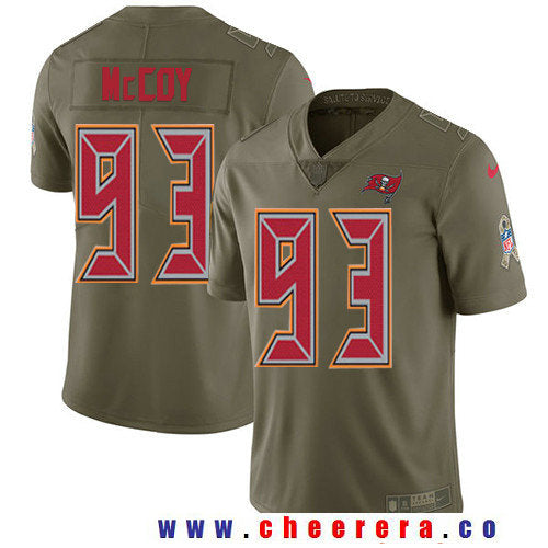 Gerald McCoy Tampa Bay Buccaneers olive Salute To Service jersey