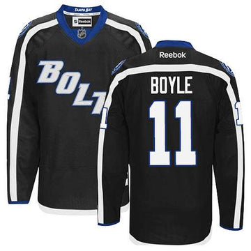 Brian Boyle Tampa Bay Lightning black Third jersey