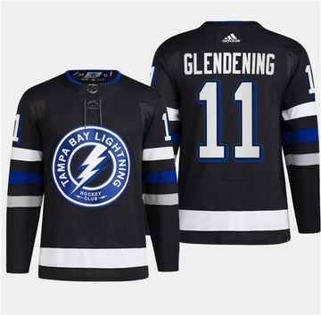 Luke Glendening Tampa Bay Lightning black Stadium Series jersey