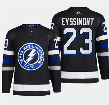 Michael Eyssimont Tampa Bay Lightning black Stadium Series jersey